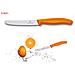 Coltello da tavola ondulato manico rosso - Foto miniatura 4