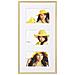 New Lifestyle 3x13x18, Oro, 26,6 cm, 52 cm, Plastica - Foto miniatura 1