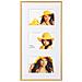 New Lifestyle 3x13x18, Oro, 26,6 cm, 52 cm, Plastica - Foto miniatura 2