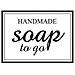 Timbro Handmade - Soap To Go, 3x4 Cm - Foto miniatura 1