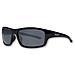Occhiali Da Sole Zippo Uomo Donna Unisex Montatura Nera Lenti Nere Ob31-01 - Foto miniatura 1