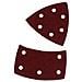 Prio-triangolo Sanding Sheets 50 Parti 11 Buche 105 X 152 Mm Grana 60 Per Multi-sander Bosch Prio Ventaro Triangle Grinding-pad Carteggiatura-paper - Foto miniatura 2