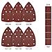 Prio-triangolo Sanding Sheets 50 Parti 11 Buche 105 X 152 Mm Grana 60 Per Multi-sander Bosch Prio Ventaro Triangle Grinding-pad Carteggiatura-paper - Foto miniatura 4