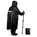 Unisex Portatile Impermeabile Leggero Raincoat Cappuccio Compact Rain Poncho Riutilizzabile Con I Manicotti Per Backpacking Campeggio Esterna Nera - Foto miniatura 1