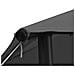 Gazebo 3x3 M Antracite In Tessuto E Acciaio 180 G / m - Foto miniatura 3