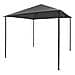 Gazebo 3x3 M Antracite In Tessuto E Acciaio 180 G / m - Foto miniatura 1