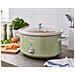 Swan Sf17031gn Retro Slow Cooker 6,5l Pentola Rimovibile In Ceramica Antiaderente Senza Pfoa 320w Verde - Foto miniatura 4