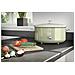 Swan Sf17031gn Retro Slow Cooker 6,5l Pentola Rimovibile In Ceramica Antiaderente Senza Pfoa 320w Verde - Foto miniatura 5