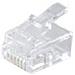 Spina Modulare Basic-s Rj12 Non Schermata Per Cavo Tondo 6 Pin 6 Contatti Occupati Placcato Oro - 1 Pezzo (b - Foto miniatura 1