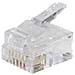 Spina Modulare Basic-s Rj12 Non Schermata Per Cavo Tondo 6 Pin 6 Contatti Occupati Placcato Oro - 1 Pezzo (b - Foto miniatura 2