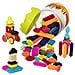 B Giocattoli - Setole - Stackadoos - Set Di Blocchi Stem Ordina E Impila - 68 Blocchi Ad Incastro - Giocattoli Per Bambini Piccoli, Barattolo Con Coperchio - 2 Anni + - Foto miniatura 1