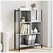 Libreria Grigio Sonoma 72x28x109 Cm In Legno Multistrato - Foto miniatura 1