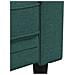 Divano Chesterfield A 2 Posti Verde Scuro In Tessuto - Foto miniatura 6