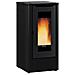 Stufa a pellet canalizzata Potenza 12 kw Colore nero - Foto miniatura 1