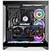 Case CTE E550 TG Midi Tower ATX / EATX / micro ATX / Mini-ITX 2x Porte USB 3.2 Colore Nero (Finestrato) - Foto miniatura 2