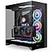 Case CTE E550 TG Midi Tower ATX / EATX / micro ATX / Mini-ITX 2x Porte USB 3.2 Colore Nero (Finestrato) - Foto miniatura 1
