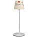 Lampada Da Tavolo Ricaricabile Alea Dulac - Beige - Metallo - 12x12x37 Cm - Foto miniatura 1