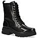 Black Casual Closed Booties Stivaletti Pelle Scarpe Donna Nero Eu 37, 9-25216-29-022 - Foto miniatura 2