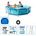 Piscina Fuori Terra - In Giro - 305x76 Cm - Blu - Include Accessori Coordinati A1363 - Foto miniatura 1