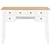 Lusso Casadino -  Scrivania Bianca 109,5x45x77,5 Cm In Legno - Foto miniatura 3