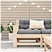 Lusso Casadino -  Divano Giardino Senza Braccioli Con Cuscino Legno Massello Pino - Foto miniatura 2
