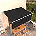 Tenda Da Sole Retrattile Manuale Con Parasole 4,5x3 M Antracite - Foto miniatura 7