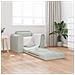 Divano Letto 2-in-1 Grigio Chiaro 98x71x83 cm Velvet - Foto miniatura 3