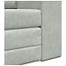 Divano Letto 2-in-1 Grigio Chiaro 98x71x83 cm Velvet - Foto miniatura 9