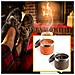 Set Di 2 Candele Profumate Arancia E Cioccolato Con Contenitori - Foto miniatura 5