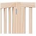 Cancello per Cani Pieghevole 6 Pannelli 480 cm Legno di Pioppo - Foto miniatura 8