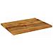 Piano per Tavolo 80x70x3,8 cm Rettangolare Legno Massello Mango - Foto miniatura 2