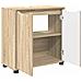 Mobile per lavabo da bagno Rovere Sonoma 60 x 30 x 60 cm - Foto miniatura 5