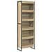 Armadio per Libri 2 pcs Sonoma 80 x 30 x 155 cm - Foto miniatura 1