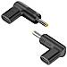 Adattatore Pd Trigger Da Usb-c Femmina A Dc Maschio Angolato 20v - 100w, Confezione Da 2 - Foto miniatura 4