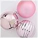 Set di Palle di Natale 4 pcs Rosa Plastica - Foto miniatura 4