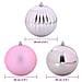 Set di Palle di Natale 4 pcs Rosa Plastica - Foto miniatura 5