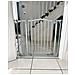 Bettacare Cancelletto Per Cani Con Parte Superiore Incurvata, 107cm - 116cm, Grigio Opaco - Foto miniatura 3