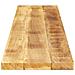 Piano per Tavolo 160x40x2,5 cm Rettangolare Legno Mango Grezzo - Foto miniatura 4