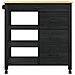 Carrello da Cucina MONZA Nero 84 x 40 x 88,5 cm - Foto miniatura 5