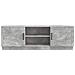Mobile TV Grigio Cemento 150 x 31 x 47 cm Legno ingegnerizzato - Foto miniatura 4
