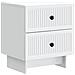Armadio da Notte con cassetto Bianco 43 x 34,5 x 47,5 cm - Foto miniatura 1