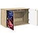 Mobile TV da Parete KIEL 69 x 33 x 40 cm Rovere Sonoma - Foto miniatura 2