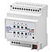 Attuatore Per Comando Motore Per Tapparelle Da Guida Din - Knx - 230v - 6a - Ip20 - 4 Canali - 4 Moduli Din - Foto miniatura 1
