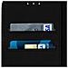 Custodia Iphone 7 / 8 Sportellino Portacarte Funzione Stand Nero - Foto miniatura 5