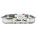 Lasagnera Alta Teglia Rosticciera Acciaio Inox 18/10 Cm 20x15x4.5 - Foto miniatura 2