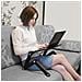 WonderWorker Newton Portatile Tavolo per Laptop, Pieghevole Tavolino per PC da Letto, Regolabile Supporto per Laptop, Leggio per Letto, Alluminio Leggero Nero, Ideale per Laptop Fino a 7-17 - Foto miniatura 3