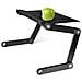 WonderWorker Newton Portatile Tavolo per Laptop, Pieghevole Tavolino per PC da Letto, Regolabile Supporto per Laptop, Leggio per Letto, Alluminio Leggero Nero, Ideale per Laptop Fino a 7-17 - Foto miniatura 7