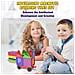 Magnetico Building Blocks Tiles Stem Toy Set 57pc - Per Bambini Di Apprendimento Educativi Giocattoli Da Costruzione Per Ragazze Dei Ragazzi Della Presente Et 3 4 5 6 7 Anni - Regalo - Foto miniatura 4