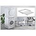 Kit Sovrapposizione con Ripiano per Lavatrice + Asciugatrice  - Foto miniatura 3