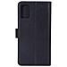 Mobilewallet Protetto Dalle Radiazioni Pu Samsung Galaxy A41 Flipcover Nero - Foto miniatura 3